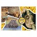 Puzzle Clementoni, National Geographic Kids - Wilde Life Adventure, 104 piese, dimensiuni 48x33cm